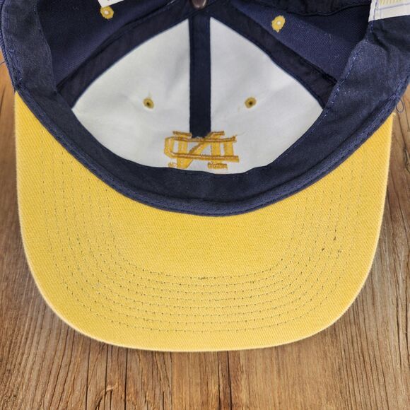 VTG Notre Dame Fighting Irish Hat Cap Navy Blue Gold Strapback Signatures NCAA - Picture 8 of 11